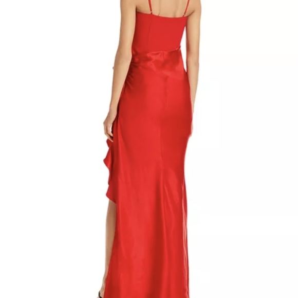Cinq a Sept Drina Sleeveless Gown In Red Size 0 - Picture 3 of 15